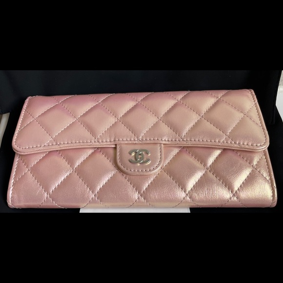 Chanel Long Flap Iridescent Wallet - Picture 2 of 10